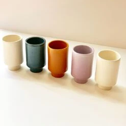Jungalow Kaya Solid Ceramic Cups By Justina Blakeney™ 14 Jungalow Kaya Solid Ceramic Cups By Justina Blakeney™ -Home Touch Sale Store 00