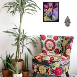 Rainbow Cactus Art Print By Justina Blakeney -Home Touch Sale Store 00 c2454781 7395 4211 8567 455ee1329c6c