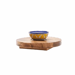 Jalini Wood Cheese Board + Ceramic Condiment Bowl Set -Home Touch Sale Store 186704 3f25694e 8e01 4b53 b3ff 4b54e614351a PhotoRoom