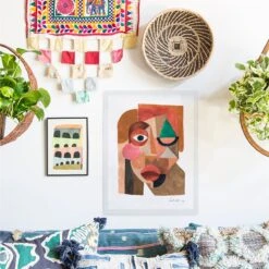 Face 1 Art Print By Justina Blakeney -Home Touch Sale Store 1 2 36dd2f7e 04b1 4c49 aa63 1706ff7ca9e4