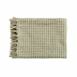 Sage Check Throw Blanket -Home Touch Sale Store 390A1936copy PhotoRoom