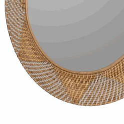 Nidhi Round Natural Basket Wall Mirror -Home Touch Sale Store 41992 5 29938 PhotoRoom 1