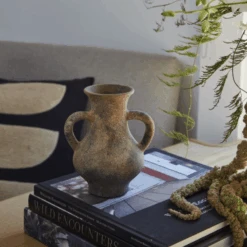 Nabiha Small Terracotta Vase