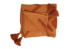 Soma Rust Throw Blanket -Home Touch Sale Store 670A0921copy