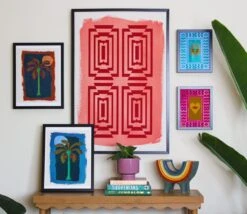 Geomara Art Print By Jungalow® -Home Touch Sale Store Gallery wall1