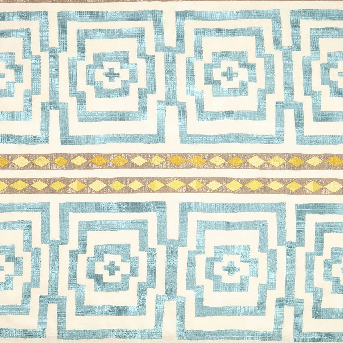 Blue Hypnotic Shower Curtain By Jungalow™ 2 Blue Hypnotic Shower Curtain By Jungalow™ - Image 2