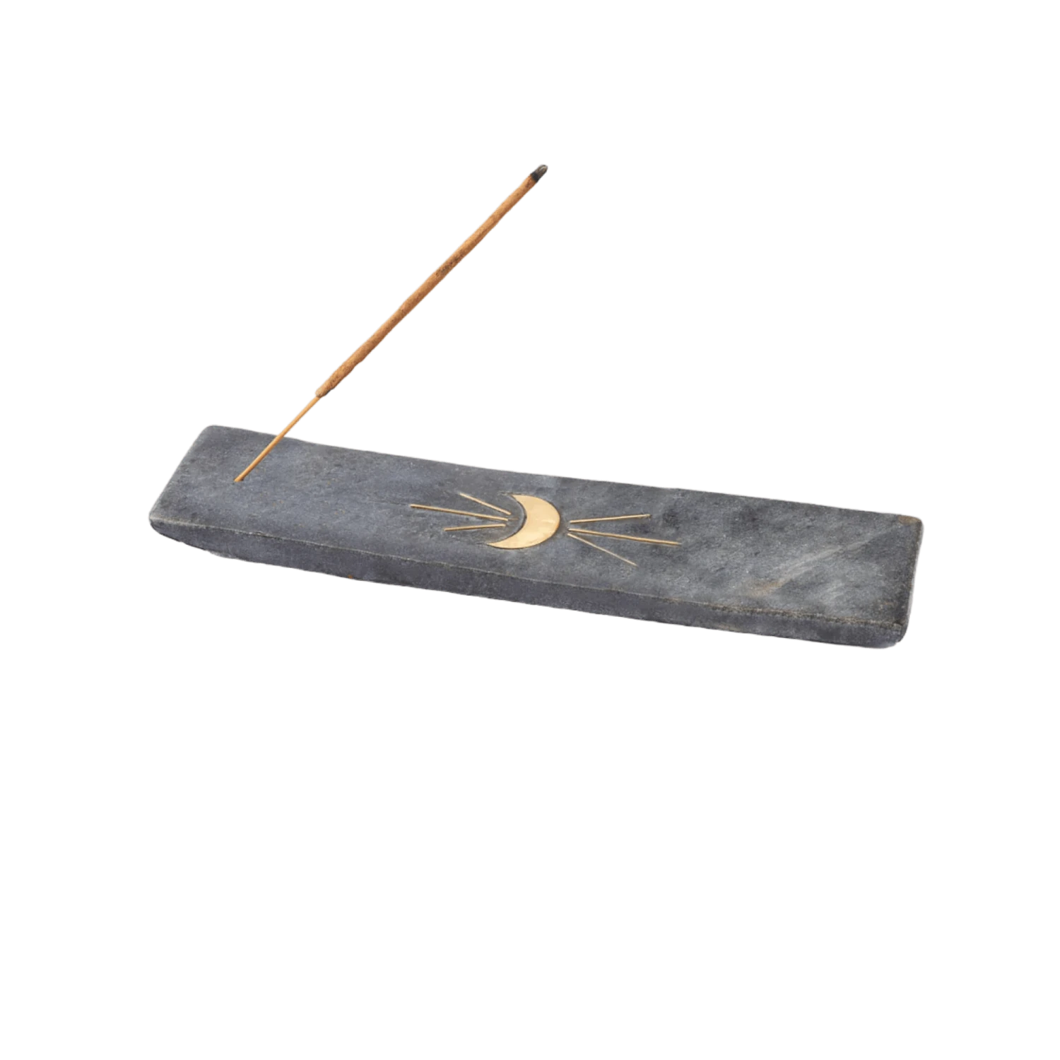 Anayra Black Moon Phase Incense Holder 1 Anayra Black Moon Phase Incense Holder
