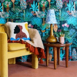 Jungalow Ladera Lamp Shade By Like A Lion™ -Home Touch Sale Store JUNGALOW EYTAN BROWN LADERA