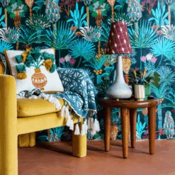 Jungalow Eytan Table Lamp Base In Grey Wash By Like A Lion™ -Home Touch Sale Store JUNGALOW EYTAN WHITE LAMPS LIFESTLYE SLICE 14