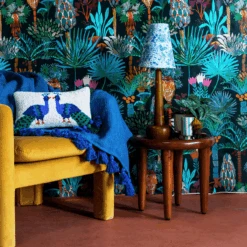 Jungalow Ladera Lamp Shade By Like A Lion™ -Home Touch Sale Store JUNGALOW HILMA LAMPS LIFESTLYE SLICE 11