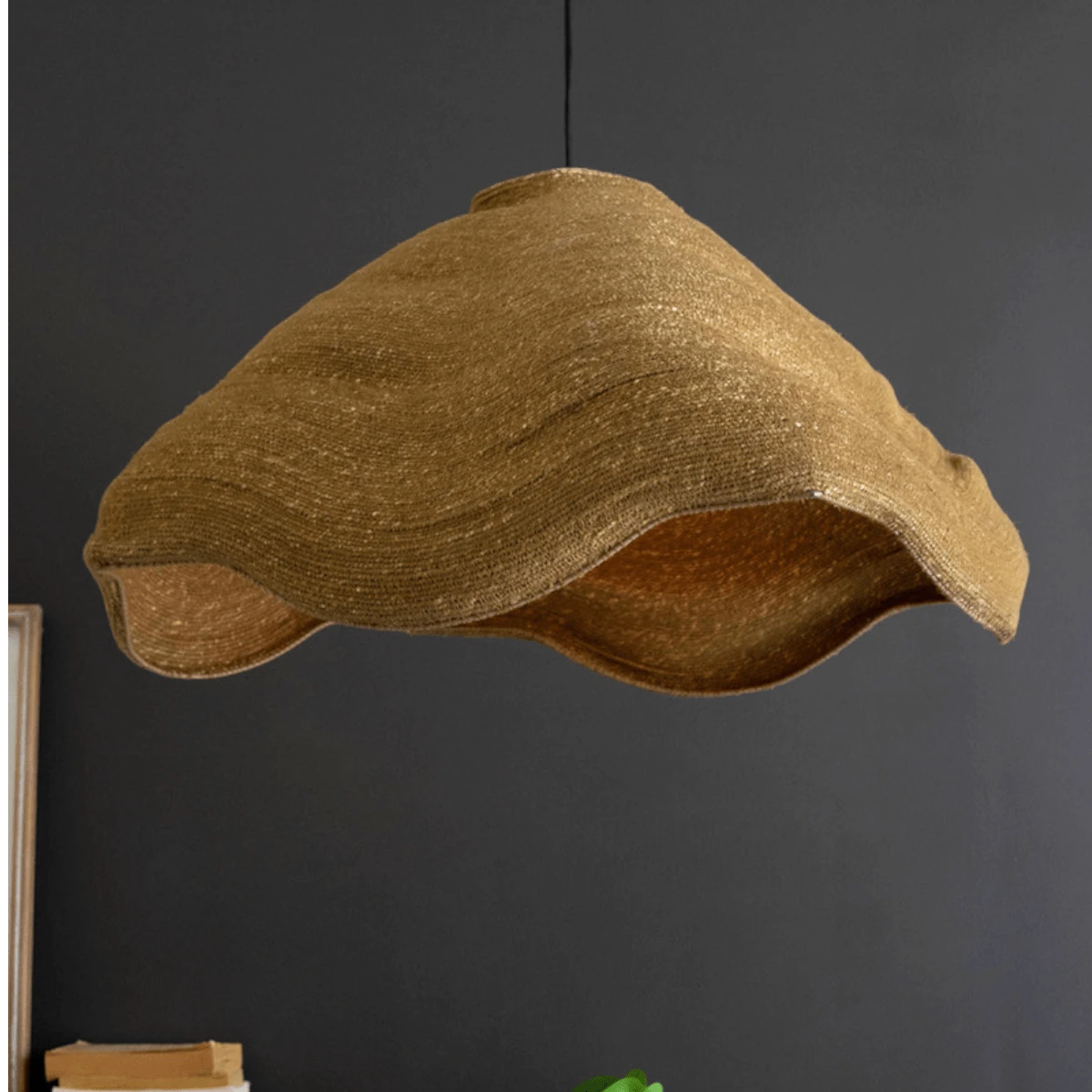Mendoza Scalloped Dome Hanging Pendant Lamp 2 Mendoza Scalloped Dome Hanging Pendant Lamp - Image 2