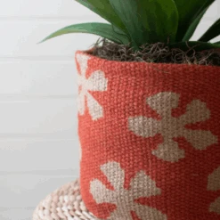 Mathus Printed Jute Planters - Set Of 3 -Home Touch Sale Store NRV2378 6 PhotoRoom