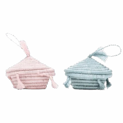 Pink Basket With Tassels Holiday Ornament 8 Pink Basket With Tassels Holiday Ornament -Home Touch Sale Store OO.10250OO.10251 1800x1800 PhotoRoom