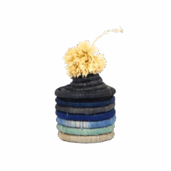 Blue Gradient Pom Pom Basket Holiday Ornament 9 Blue Gradient Pom Pom Basket Holiday Ornament -Home Touch Sale Store OO.20143front 1800x1800 PhotoRoom