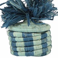 Bright Blue Pom Pom Basket Holiday Ornament -Home Touch Sale Store OO.20148detail 1800x1800 PhotoRoom