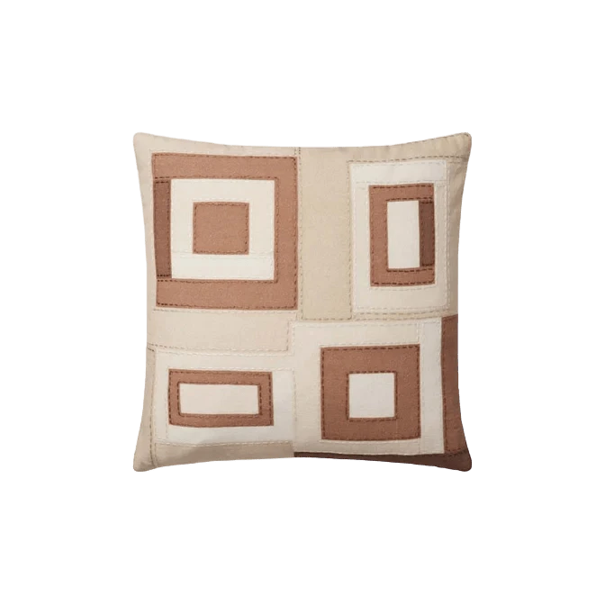 Cube Patchwork Pillow By Justina Blakeney® X Loloi 1 Cube Patchwork Pillow By Justina Blakeney® X Loloi