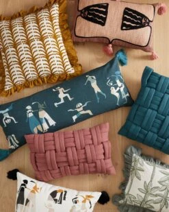 Grace Pillow By Justina Blakeney® X Loloi -Home Touch Sale Store P145PJB0025CGBLPIL5 roomscene 7