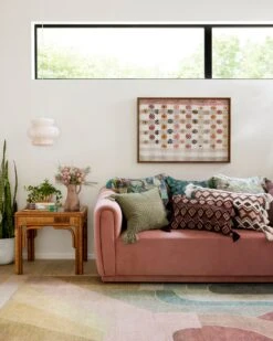 Phoenix Pillow In Sage By Justina Blakeney® X Loloi -Home Touch Sale Store P175PJB0033ML00PI15 roomscene 2