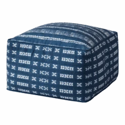 Indigo Pouf