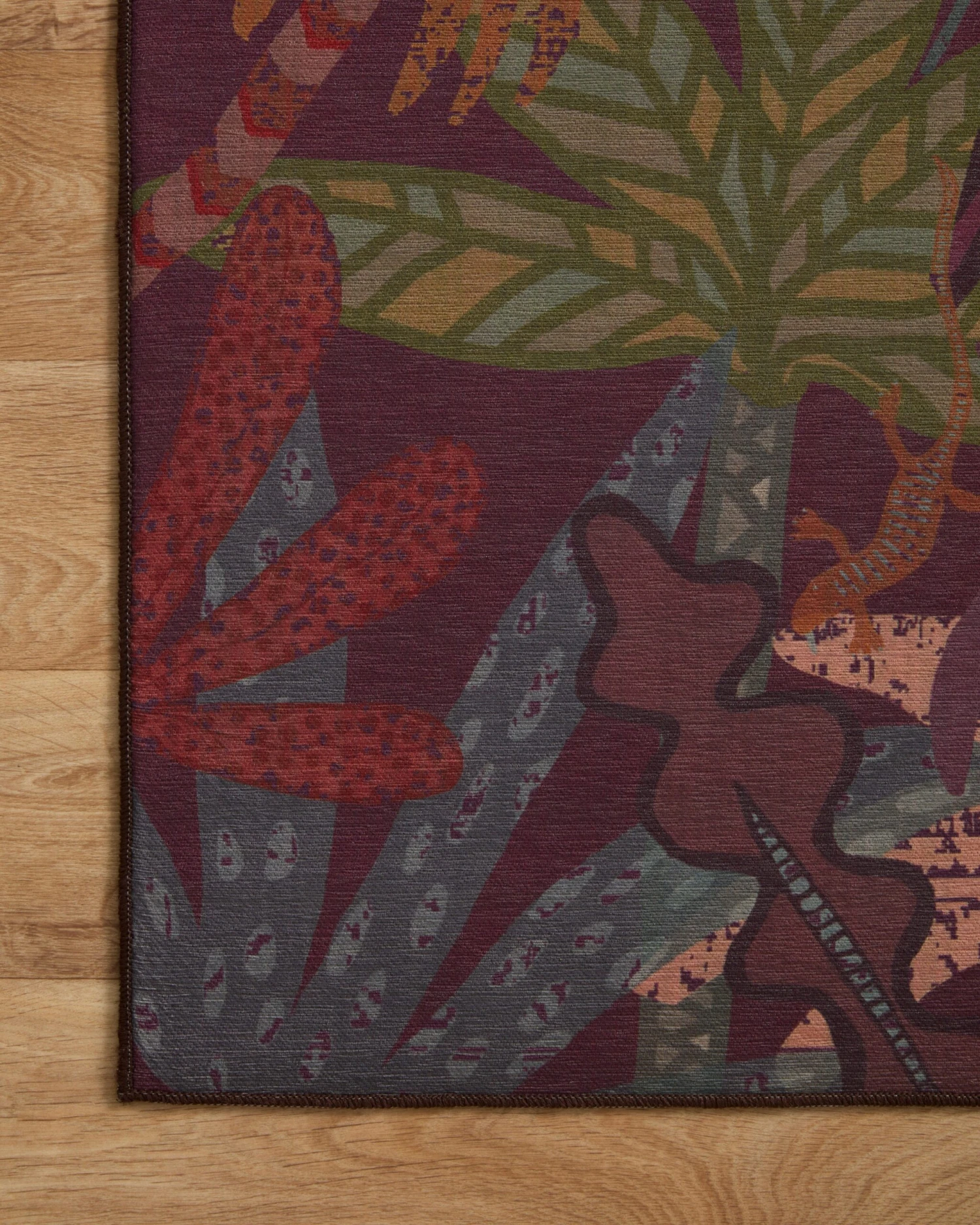 Pisolino Merlot Rug By Justina Blakeney® X Loloi 5 Pisolino Merlot Rug By Justina Blakeney® X Loloi - Image 5