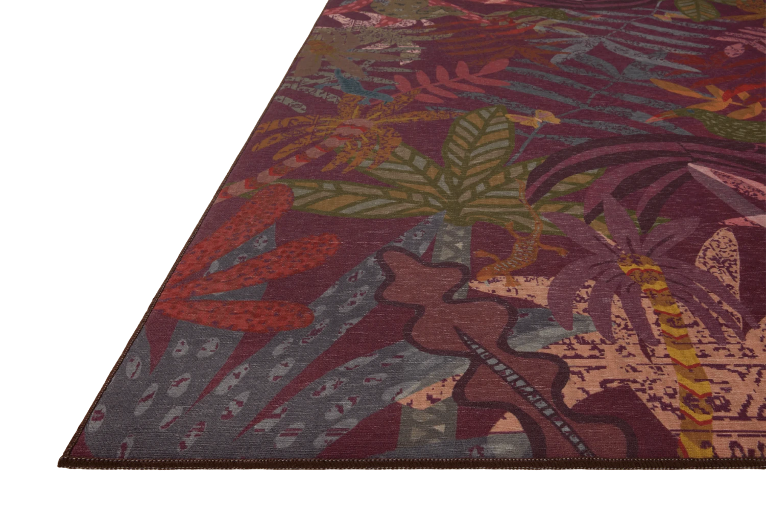 Pisolino Merlot Rug By Justina Blakeney® X Loloi 4 Pisolino Merlot Rug By Justina Blakeney® X Loloi - Image 4