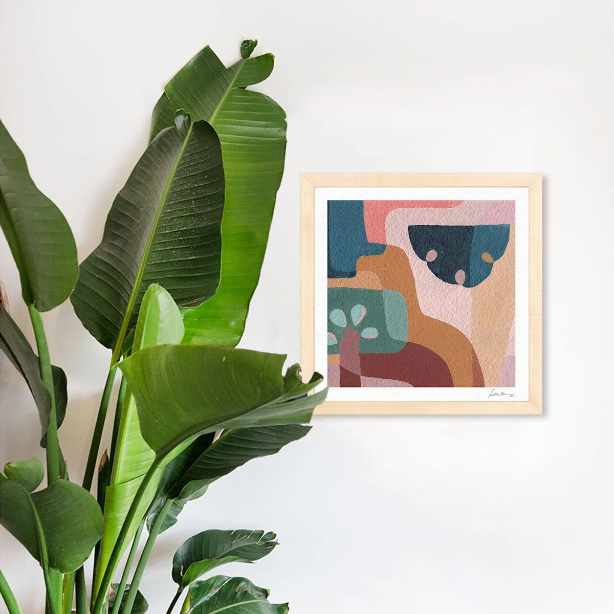 Reach Art Print By Justina Blakeney 3 Reach Art Print By Justina Blakeney - Image 3