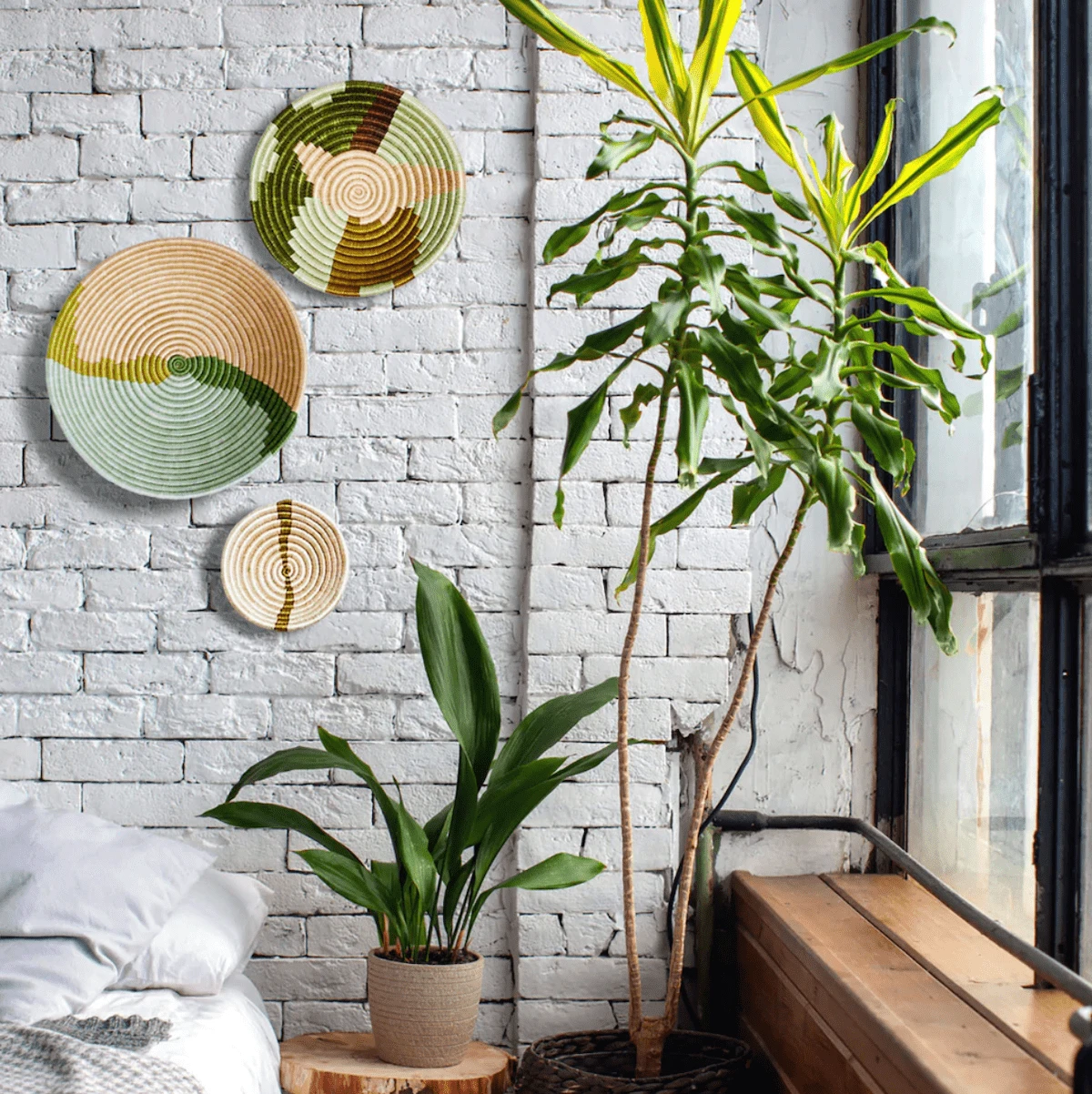 Earth + Olive Basket Set 3 Earth + Olive Basket Set - Image 3