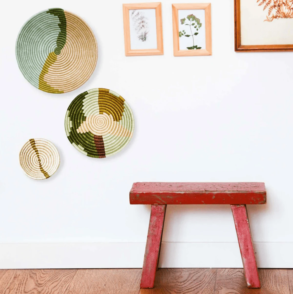 Earth + Olive Basket Set 1 Earth + Olive Basket Set