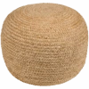 Jute Round Pouf