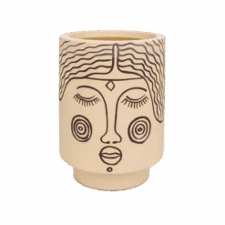 Jungalow Agatha Kaya Face Vase By Justina Blakeney™ -Home Touch Sale Store agathaplanter1