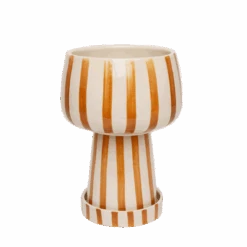 Jungalow Kaya 3-Piece Ceramic Planter By Justina Blakeney™ 23 Jungalow Kaya 3-Piece Ceramic Planter By Justina Blakeney™ -Home Touch Sale Store amberstripedkayaplanter