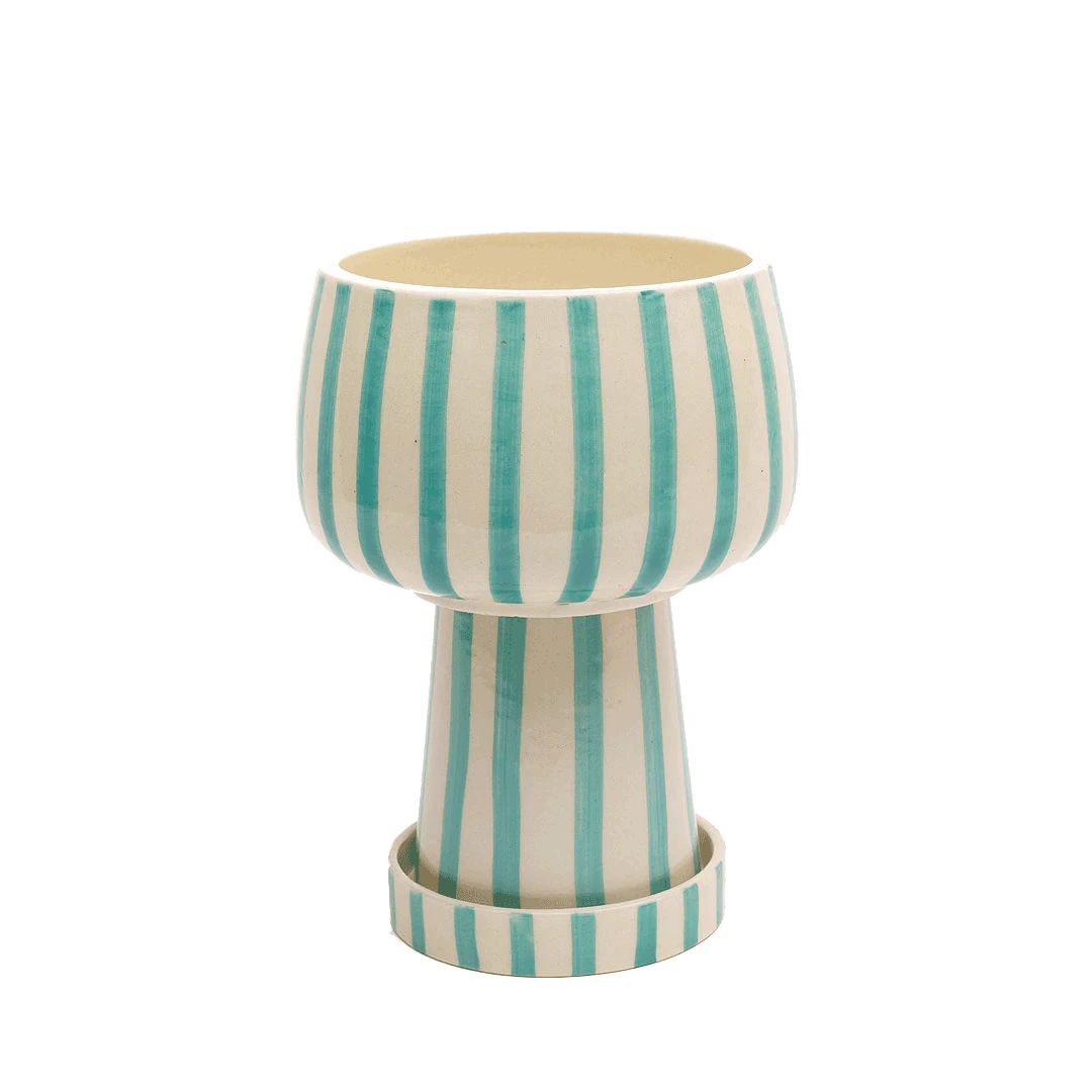 Jungalow Kaya 3-Piece Ceramic Planter By Justina Blakeney™ 5 Jungalow Kaya 3-Piece Ceramic Planter By Justina Blakeney™ - Image 5