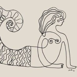 Sisters Of The Sea 2 Art Print By Justina Blakeney