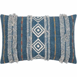 Blue Rahela Lumbar Pillow