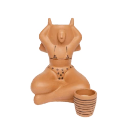 Jungalow Bikini Gardener Pot By Justina Blakeney™ -Home Touch Sale Store bikiniplanter3
