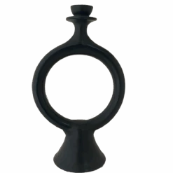 Circle Candle Holder -Home Touch Sale Store black circle candle holder