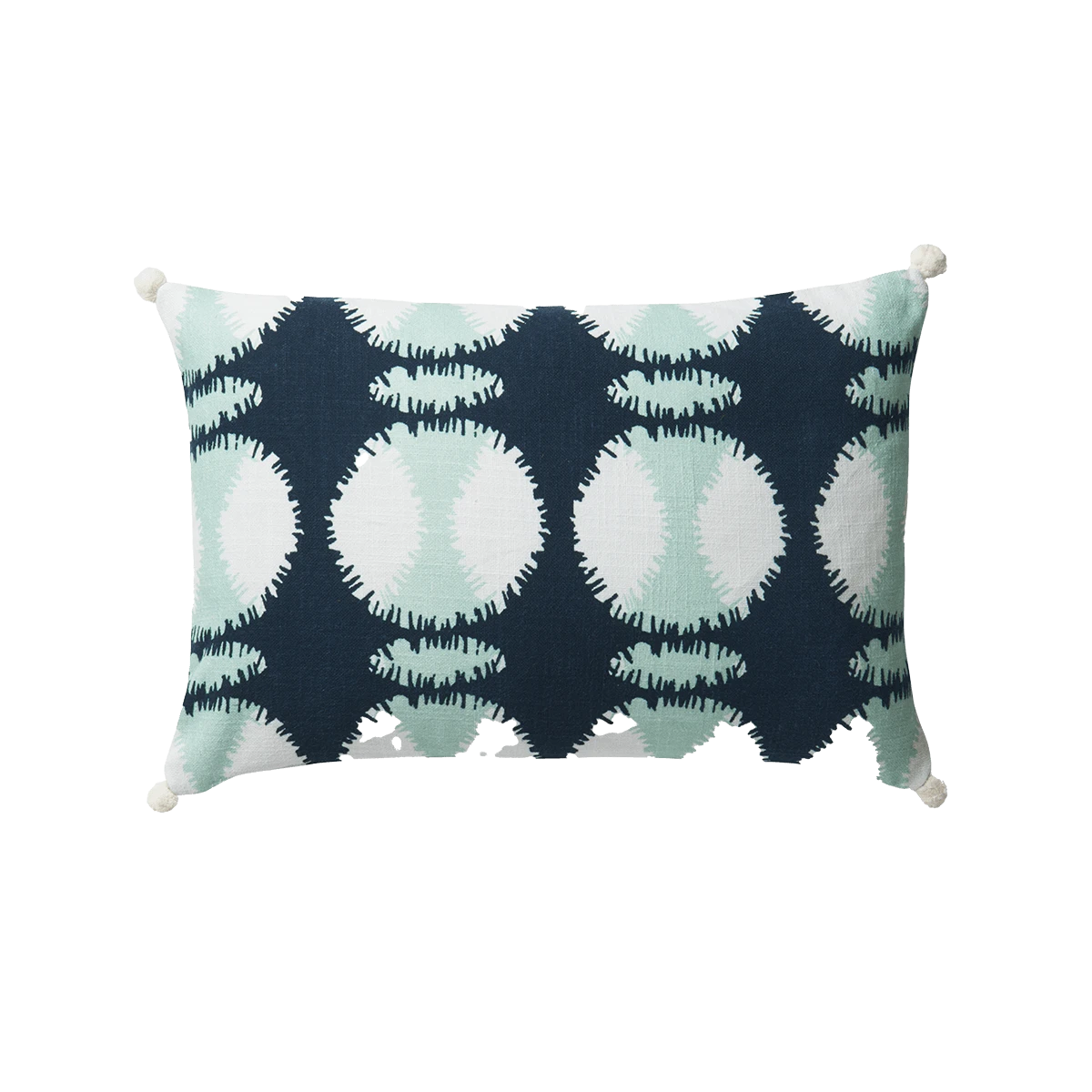 Blue Dye Oblong Pillow By Justina Blakeney® X Loloi 1 Blue Dye Oblong Pillow By Justina Blakeney® X Loloi