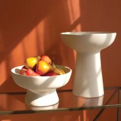 Tall Ceramic Pedestal Bowl -Home Touch Sale Store bowl2 2a6d4e19 237d 45cd 83e5 1ae321309678