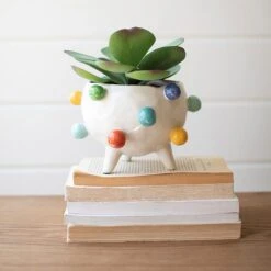 Bubble Ceramic Planter