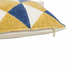 Jiva Block Printed Lumbar Pillow -Home Touch Sale Store check2 PhotoRoom