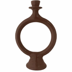 Circle Candle Holder -Home Touch Sale Store circle candlehlder brown