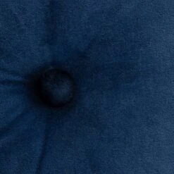 Navy Velvet Round Pillow -Home Touch Sale Store cv041 detail texture