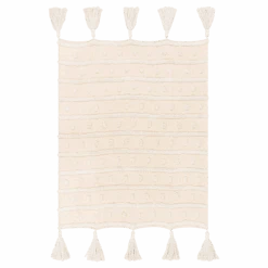 Cream Shag Throw Blanket -Home Touch Sale Store dln1000 5060 001 PhotoRoom