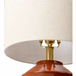 Mazi Ceramic Table Lamp -Home Touch Sale Store eds003 detail shade PhotoRoom