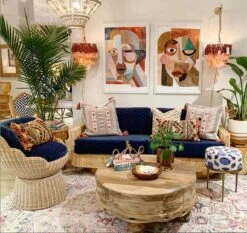 Face 3 Art Print By Justina Blakeney -Home Touch Sale Store face1 2 b03db56a afd7 468d 9a8d 10f4a2ca9bdb