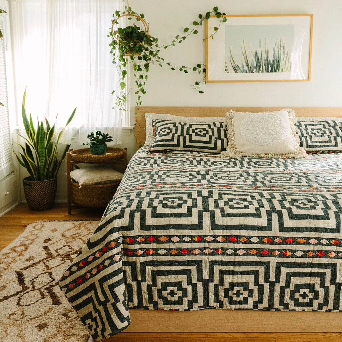 Hypnotic Quilt Set By Jungalow® 1 Hypnotic Quilt Set By Jungalow®