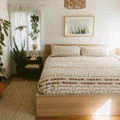 Cream Hypnotic Quilt Set By Jungalow® -Home Touch Sale Store hypnoticcream22