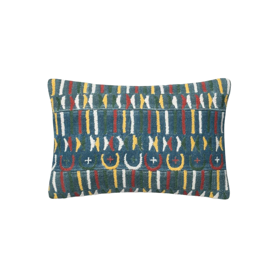 Indigo Moons Pillow By Justina Blakeney® X Loloi 1 Indigo Moons Pillow By Justina Blakeney® X Loloi