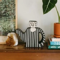 Jungalow Juniper Striped She Pot By Justina Blakeney® -Home Touch Sale Store juniper