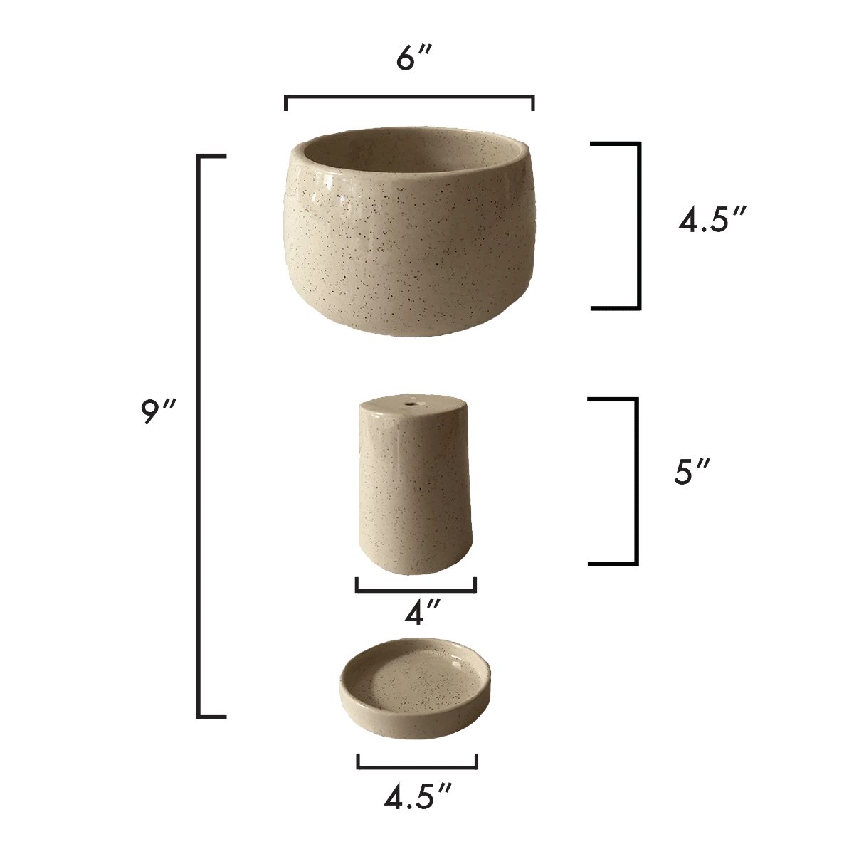 Jungalow Kaya 3-Piece Ceramic Planter By Justina Blakeney™ 14 Jungalow Kaya 3-Piece Ceramic Planter By Justina Blakeney™ - Image 14